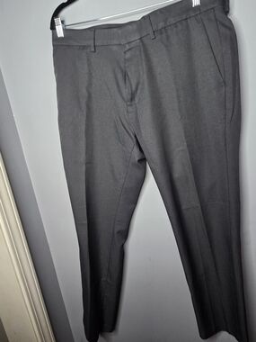 Kenneth Cole Techni-Cole Charcoal Gray Dress Pants Men’s 36x30 Straight Career